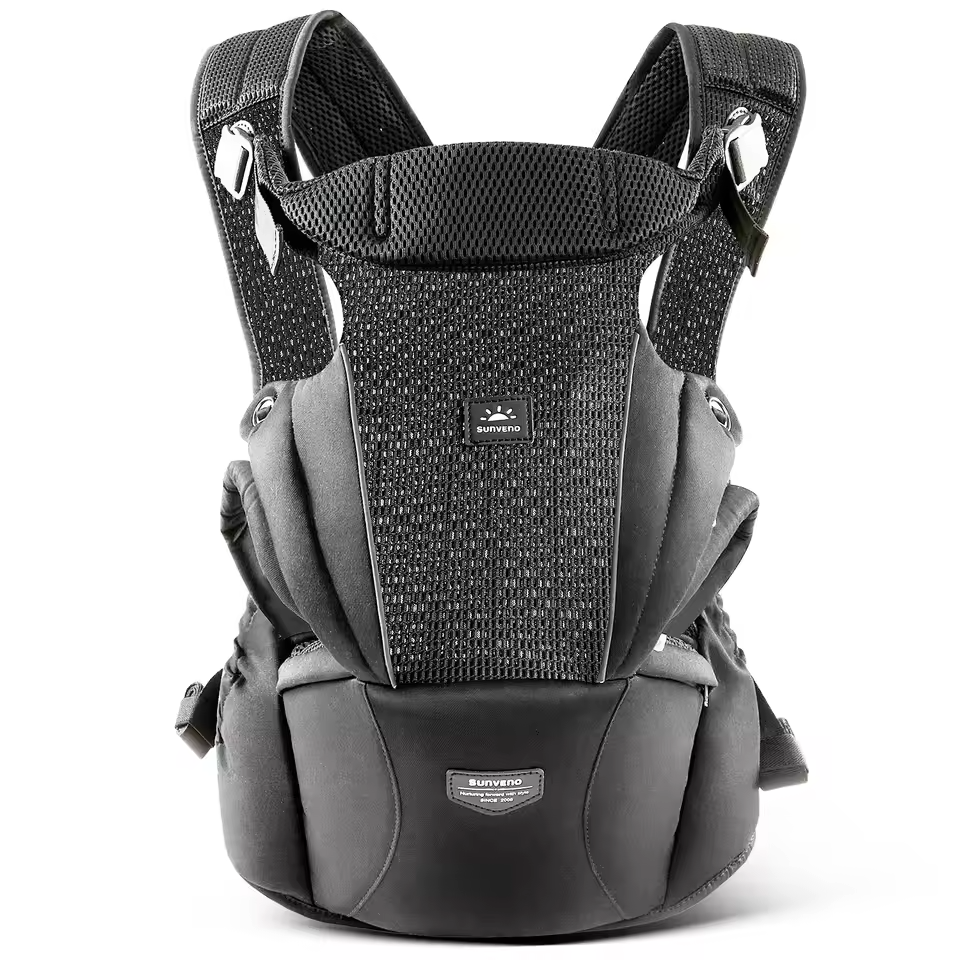 Sunveno Ergonomic Breathable Baby Carrier (4–24 Months)