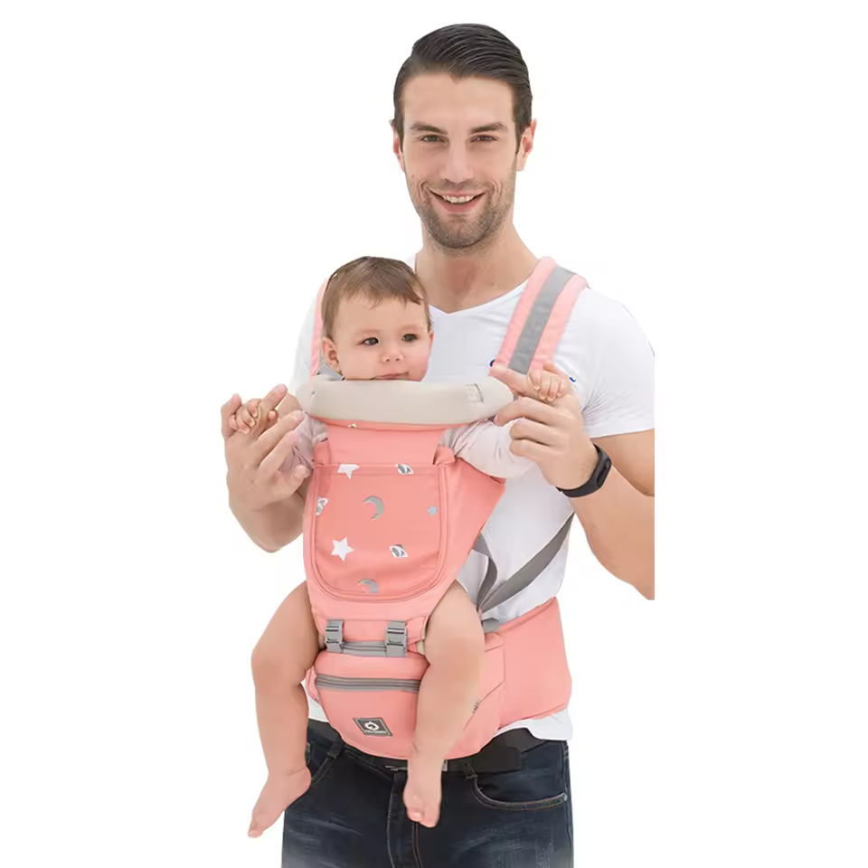 Ergonomic Breathable Baby Hipseat Carrier (0–36 Months)